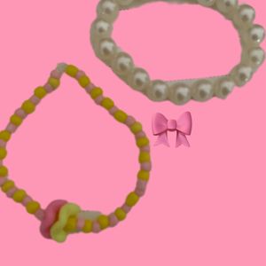 Cute 2 Handmade Bracelate