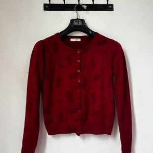 Red Cardigan