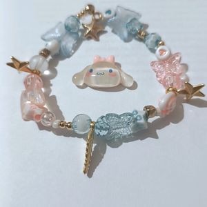 cute sanrio cinnamoroll bracelet!!~~ •^•