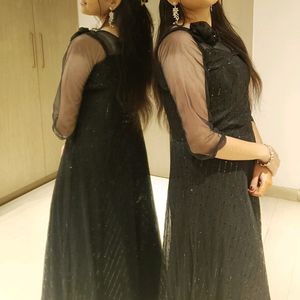 Black Sequence Gown