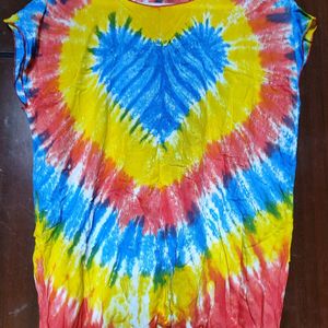 Combo Of 2 Tie die Top