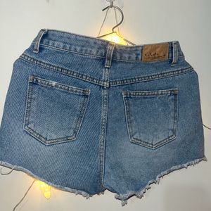 Denim Mini Shorts