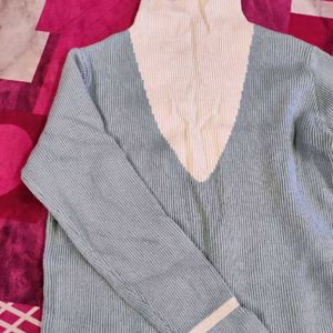 Powder Blue Highneck Sweater