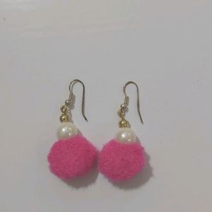 Pink Lightweight Earrings Brand New