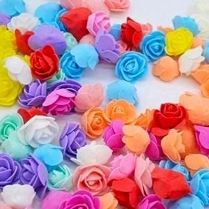 100 Artificial Rose Colourful Flowers