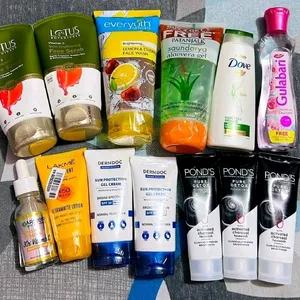 Combo Of Facewash, Sunscreen, Serum, Scrub..