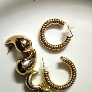 Pinteresty Gold Earings Combo✨️