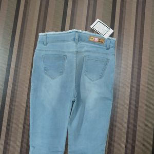 W-29 Size-30 Slim Fit Women Denim Jeans