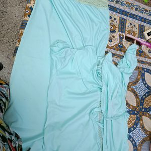 Imported Fabric Nighty With Full Shrug In S Size