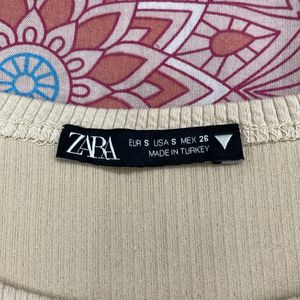 Zara Fullsleeve Crop Top