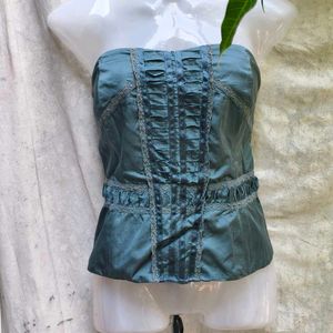 SEXY SEA GREEN CORSET