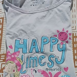 Girl's Cotton T-shirt