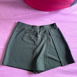 Trending Military Green Skort