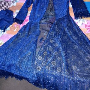 Plazo Top With Shurg Dupatta Set