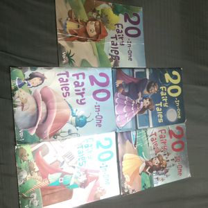 20 In 1 Fairy Tales Set Of 5 Books