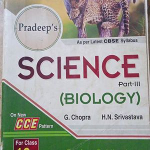 Pradeep's Science Part-III biology for class 10