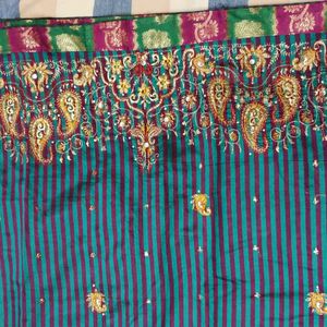 Multicolor Saree