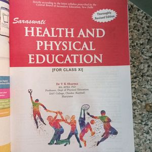 Physical Education Class 11 Latest Edition