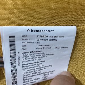 Homecentre Sheer Curtains Set