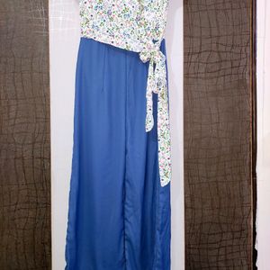 Brand NEW Blue FLORAL JUMPSUIT