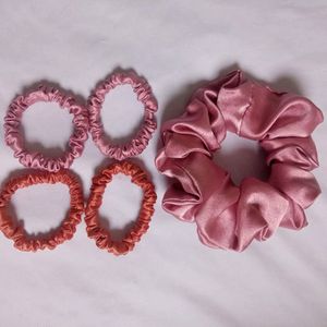 Satin Skinny Scrunchies