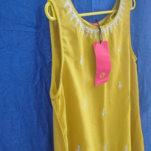 MUSTARD Tunic For Women💛. Festive Wear NEW📣