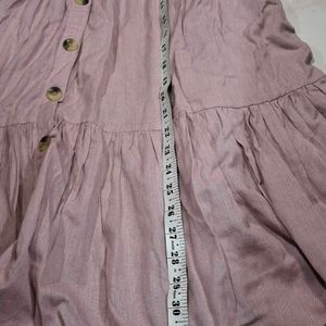 Baby Pink Long Skirt [xxs]