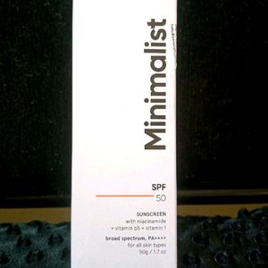 Minimalist Sunscreen 50g at 210