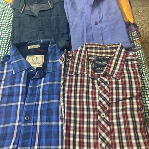 Branded 4 Formal Shirts for Sale