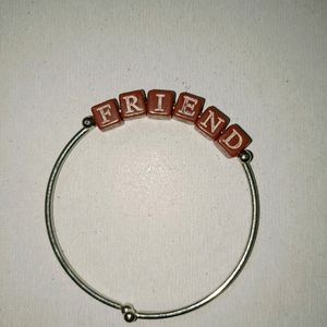 Silver F.R.I.E.N.D Bracelet