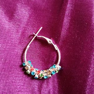 Earring (Hoops) in Multicolour
