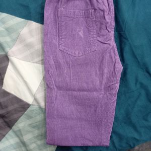 Purple Trousers