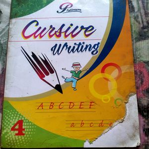 Cursive Writing Book 4th Class