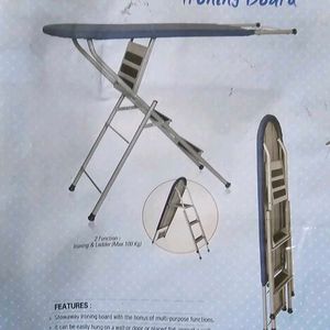 Ladder Cum Ironing Board 2 In 1 - 3 Step