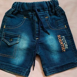 Denim Shorts For Babies