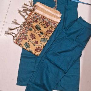 Kurti Bottom Dupatta Set