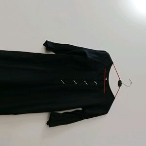 SIMPLE BLACK STRIGHT KURTA