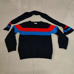 Winter Wear Sweater With Muffler