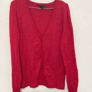 H&m Red Cardigan