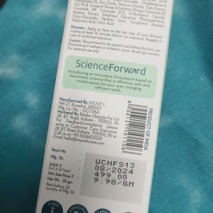 WishCare 5% Niacinamide Oil Balance FluidSunscreen