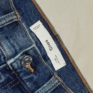 MANGO Bootcut denim