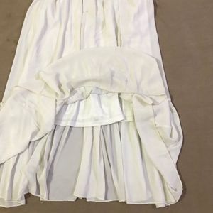 Offwhite Dress For Teenage Girls (Bust- 28/30)