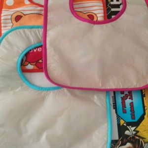 New Premium Quality 3 Baby Bibs