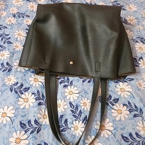 Office Black Shoulder Bag For Women