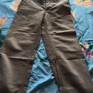 Brown Cotton Trousers From Indian Terrain