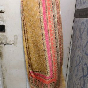 Mustard Kurta Set With Dupatta - Never Used