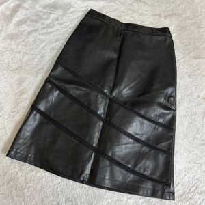 Leather Skirt