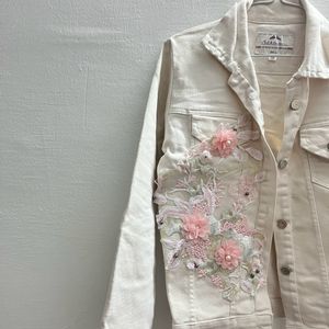 White Denim Jacket