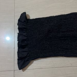 Black Mini Dress Xs Size