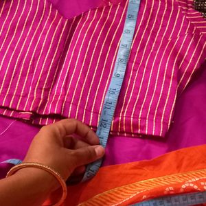 Clock Desgine Saree